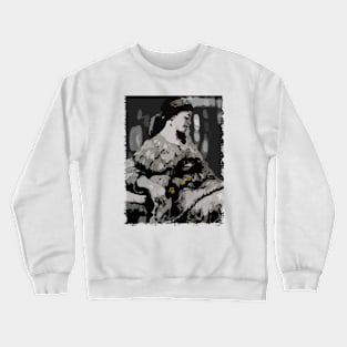 Quite comtemplation Crewneck Sweatshirt